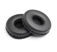 Yizhet Almohadillas Auriculares Redondas Universales 90mm / 3,54 Pulgadas para Cascos con Diámetro de 9cm, 1 Par Almohadillas Cascos de Repuesto 9cm en Espuma Viscoelástica & Cuero Proteico, Nero