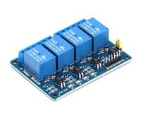 Yizhet Módulo de Relé 230V DC 5V Relay Acoplador Óptico Adecuado para Arduino PIC AVR MCU DSP ARM (4 Canales)