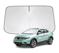 YIZHUOMY Parasol para parabrisas para Nissan Murano 2003-2014, 300T, protector de parabrisas bloquea los rayos UV, ajuste personalizado, accesorios para parabrisas delantero, accesorios para