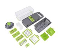 Yizisecce, Chopper de alimentos para cortador de vegetales multifuncional, separador de clara de huevo con 6 cuchillas, molinillo de ajo, tablas de mesa, gadget de cocina de gran