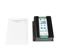 YIZISECCE Generador de turbina eólica vertical, control inteligente digital, chip de alto rendimiento, función de carga PWM, pantalla LCD, múltiples sistemas de protección