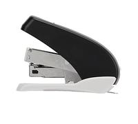 YIZISECCE - Grapadora de escritorio resistente para escritorio, diseño de doble palanca para reducir el esfuerzo, puntos de 20 hojas, cuerpo de hierro duradero con estructura de acero, ideal