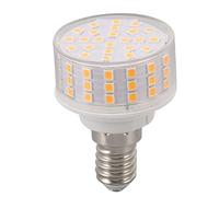 YIZISECCE La lámpara de luz de bulbo LED E14 gotea la lámpara 10W 1000LM del maíz ningunas lámparas ahorros de energía parpadeantes (Luz cálida)
