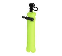 YIZISECCE Mini boya de Buceo con válvula integrada, Flotador de Buceo portátil, Marcador de Snorkel para Actividades acuáticas (Amarillo)
