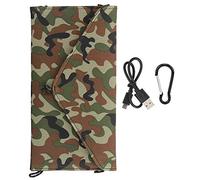 YIZISECCE Panel Solar Impermeable Plegable Flexible portátil con Puerto USB Dual de 21W y 5 V para Carga de teléfono móvil