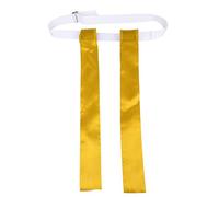 YIZISECCE para Adolescentes para el Juego Race Sport For Sonic Boom Belt Football Reemplazo Flag, Diseño de la lágrima de Cintura (Color Amarillo)