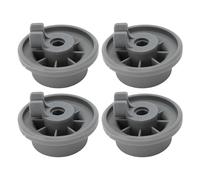 YIZISECCE para NEFF 165314 Roller de reemplazo de riel de cesta más bajo, lavavajillas 4 piezas Ruedas de rejilla inferior, alta compatibilidad, rodillos duraderos, rodamiento