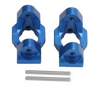 YizisEcce para Traxxas Latrax Teton, portador de aluminio C de aluminio C, parte de reemplazo duradera, para modelos de automóviles RC 1/18, paquete de 2, instalación fácil, (Azul)