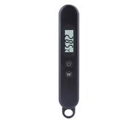 YIZISECCE Termómetro Infrarrojo Digital, para Cocina Casera, Pantalla LCD de Lectura Instantánea, Pistola de Temperatura Precisa con Luz de Fondo, Apagado Automático, Parte