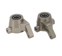 YizisECCE Topes de dirección para trineo de Traxxas, piezas de reemplazo de aleación de aluminio, copa de dirección de 2 paquetes establecidos para camión RC 1/8 a escala, (Ti Color)