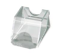 YIZITU 1 baraja de acrílico para jugar a las cartas, juego de cartas barajador de póquers, equipo y suministros de juego duraderos