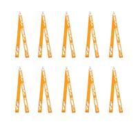 YIZITU 10 correas ajustables para pompones de animadora con hebillas, accesorios de animadora para mochila de animadora, fácil de usar