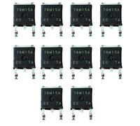 YIZITU 10 piezas NJM78M15DL1A Chipset 3-Terminal Regulador Positivo Chips Electrónicos para Proyectos Accesorios Electrónicos Placa de Desarrollo Accesorios Regulador Fuente de Alimentación Circuito