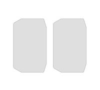 YIZITU 2 protectores de pantalla antiarañazos de TPU para paneles de instrumentos de vehículos, pantalla de bicicleta