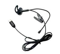 YIZITU 3.5mm/Type C Single Side in Ear Earbud Corded Stereo Headsets for Smartphones PC MP3 Player Lightweight Plastic in Ear Earbud