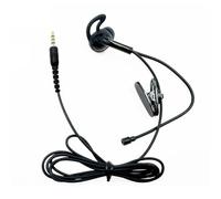 YIZITU 3.5mm/Type C Single Side in Ear Earbud Corded Stereo Headsets for Smartphones PC MP3 Player Lightweight Plastic in Ear Earbud