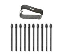 YIZITU 5/10 puntas de pluma táctil de fibra de poliéster para WacomOne DTC133 CTC4110 CTC6110 DTC121 DTC134 puntas de recambio