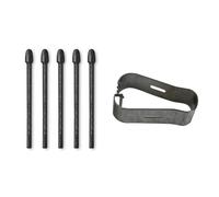 YIZITU 5/10 puntas de pluma táctil de fibra de poliéster para WacomOne DTC133 CTC4110 CTC6110 DTC121 DTC134 puntas de recambio
