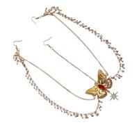 YIZITU Accesorios Para Cabello De Boda Antiguos Conjunto Artesanías Sin Terminar Con Componente Resina Plástica Ligero Cómodo Novia Divinidad Accesorios Cabello Boda