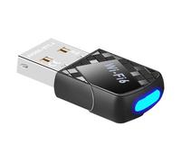 YIZITU Adaptador Compatible con Transmisor De 2 4 GHz Y 5GHz Sonido De Música para Ordenador De Escritorio Portátil Accesorios para PC Redes De Juegos De Latencia