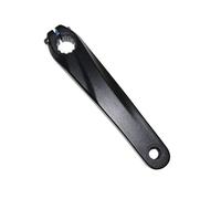 YIZITU Aleaciones De Aluminio De Calidad Brazo De Manivela para Bicicletas Izquierda Estructura Hueca De 12 Dientes Juego De Bielas Liviano para Un Rendimiento De Ciclismo Suave Ciclismo con Brazo