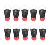 YIZITU Alimentador De Cesta para Señuelos 10 Unidades Lanzador Tipo Bádminton con Diseño Eficiente De Aparejos para Pesca Aire Libre Pesca De Dispositivo De Lanzamiento De Cebos Blandos