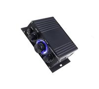 YIZITU Amplificador DE Potencia Digital Compacto De 12V 20W + 20W 2.0CH Estéreo HiFi para Uso En Casa Estudio Oficina Sonido Portátil