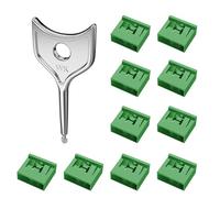 YIZITU Bloqueadores de puertos USB, protección de datos segura para PC, portátil, portátil, con diseños resistentes, 2 unidades y 10 unidades