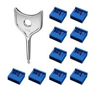 YIZITU Bloqueadores de puertos USB, protección de datos segura para PC, portátil, portátil, con diseños resistentes, 2 unidades y 10 unidades