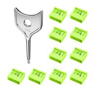 YIZITU Bloqueadores de puertos USB, protección de datos segura para PC, portátil, portátil, con diseños resistentes, 2 unidades y 10 unidades