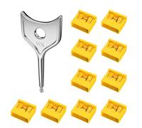 YIZITU Bloqueadores de puertos USB, protección de datos segura para PC, portátil, portátil, con diseños resistentes, 2 unidades y 10 unidades