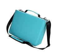 YIZITU Bolsa de transporte multifuncional de gran capacidad para marcadores artísticos de 168/224 ranuras con correa para el hombro, estuche para bolígrafos para entusiastas del arte, Green, 168 holes