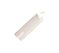 YIZITU Bolsas de malla multiusos para colgar, organizadores eficientes y ventilados para almacenamiento de cocina, cebollas, ajo, patatas, bolsa de almacenamiento ventilada, Tubo individual pequeño