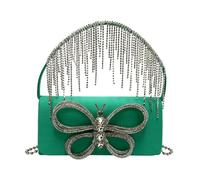 YIZITU Bolso bandolera de colores vibrantes, bolsos cruzados de moda para mujeres, bolso cruzado colorido, Green, One Size