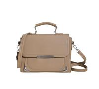 YIZITU Bolso de hombro moderno y coreano, adecuado para la oficina, ocasiones informales y de viaje, organización interna razonable, Khaki, One Size