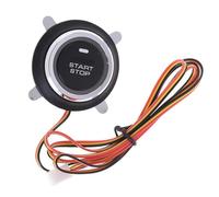 YIZITU Botón De Inicio del Motor Automóvil 12 V Cambio Encendido con Chip Seguridad Incorporado para Múltiples Modelos Vehículos Fácil Instalación Botón Inicio del Automóvil A Prueba