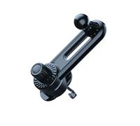 YIZITU Brazos de extensión de adaptador de junta de 17 mm para ventilación de coche, soporte de escritorio, soporte de navegación con ángulos ajustables