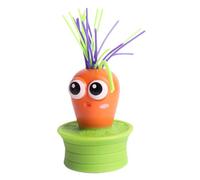YIZITU Cabello De Juguete De Zanahoria Tirando Simulación Juguete Zanahoria para Presionar Pell Pinch Soft Squeeze para Niños Entrenamiento Concentración Alivio del Estrés
