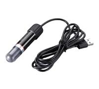 YIZITU Calentador de acuario de 10 W, control automático de temperatura, calentador de tanques pequeños para peceras con cuarzo de vidrio, calentadores de acuario de bajo consumo