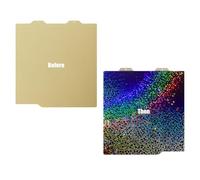 YIZITU Cama De Impresión Flexible Patrón Líder De 184 Mm Estabilidad a 300 °C Placa De Pei Decorada con Múltiples Filamentos De Liberación Rápida para Un Desprendimiento del Modelo