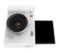 YIZITU Cámara Digital con Pantalla De 180 Grados Sensores CMOS De 64MP Portátiles Grabación De Fotografías Y Videos No Incluye Tarjeta De Memoria Cámara