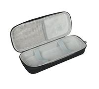 YIZITU Carcasa rígida de EVA resistente a los golpes, almacenamiento ligero para funda, micrófono, caja de almacenamiento de EVA, Interior gris
