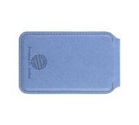 YIZITU Cartera multifuncional de poliuretano ajustable para tarjetas, soporte de visualización sin desnatación, 100 mm para teléfonos inteligentes, tarjetero de piel sintética para móvil