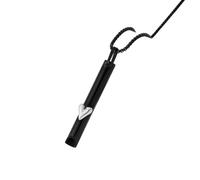 YIZITU Collar de acero inoxidable con cadena de joyería ritual para prácticas y respiración diaria del estrés, talla única, como se describe, como se describe