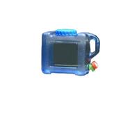 YIZITU Contenedor de agua portátil de gran calibre para acampar con tanques de agua para picnic al aire libre, hogar, coche