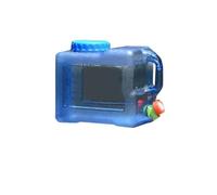 YIZITU Contenedor de agua portátil de gran calibre para acampar con tanques de agua para picnic al aire libre, hogar, coche