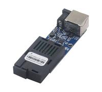 YIZITU Convertidores Ópticos De Fibras Monomodos De 20 KM Dispositivo De Red De Carcasa Metálica De PCB De Potencia 1SC 1RJ45 Dispositivo De Transmisión De Fibra Óptica De Centro De Datos