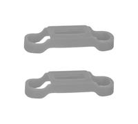 YIZITU Correas de silicona para soporte de hélice para protecciones seguras, accesorios estabilizadores, 2 unidades, accesorios azules, estabilizador de hélice