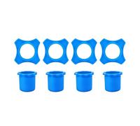 YIZITU Cubierta De Micrófono De Esponja Suave Anillos De Diseño Antideslizantes Compatibilidad Protecciones Engrosadas para Uso Frecuente Cubierta Antideslizante De Micrófono Engrosada