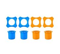 YIZITU Cubierta De Micrófono De Esponja Suave Anillos De Diseño Antideslizantes Compatibilidad Protecciones Engrosadas para Uso Frecuente Cubierta Antideslizante De Micrófono Engrosada